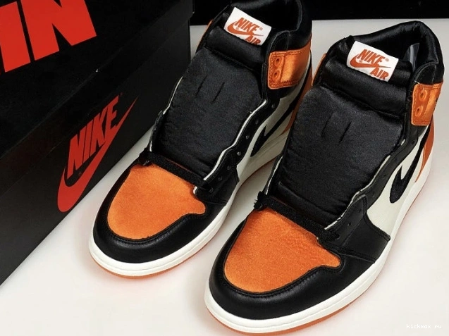 Rep AV3725-010 Shattered Backboard Retro Jordan 1 Womens Air Satin 0804